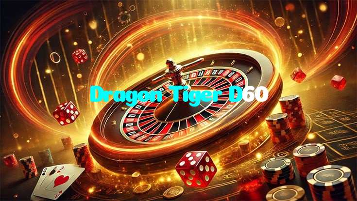 Dragon Tiger D60 casino presented on mobile device in Pakistan with slots and live games